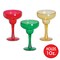 72 Pack Bulk Fiesta Margarita Shot Glasses (6 pair Per Package)